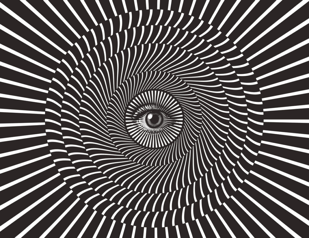 eye in a kaleidoscope