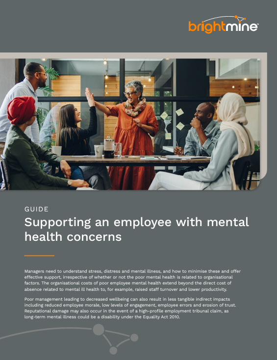 Supporting employees with mental health concerns