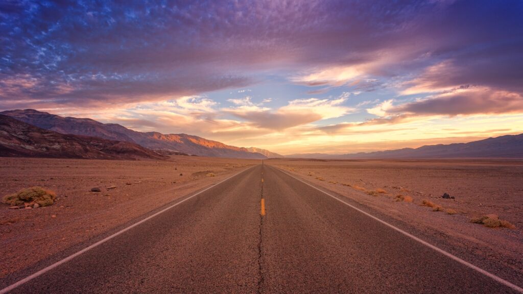 brown concrete road during daytime, HR in 2050